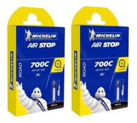 Chambre à air - Michelin - 700C x 18-25 - Valve Presta 40MM - Lot de 2 - Vélo route