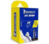 Chambre à air Michelin Airstop Butyl 26 x 1.45/2.20 AV 34mm Noir noir G