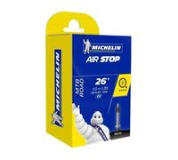 Chambre A Air Michelin Velo 26" X 1.00-1.35 C2 25/35-559 Valve Presta 40mm Vtt Route Mtb Airstop Butyl Multicolore