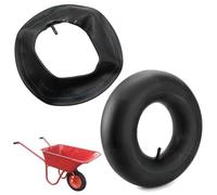 Chambre à air Pneu, 2 Pcs Chambre à Air 4.80/4.00-8 Chambre à Air Brouette, Chambre à air pour Tondeuses, Chambres à air de Rechange, pour Tondeuses à Gazon, Camions à Main