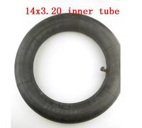 Chambre À Air Pneumatique 14x3.20, Caméra Avec Tige De Valve Coudée Pour Vélo Électrique, Scooter Et Tricycle Électrique