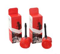 Chambre à air pour vélo de route en TPU 700 x 23 32C avec valve Presta 45 65 85 mm Joint renforcé et design pliable compact pour un rangement facile (valve de 65 mm)
