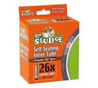 Chambre À Air Pour Vtt Weldtite Avec Liquide Anti-Crevaison Dr. Sludge 26 X 1,75-2,35 Schrader Noir