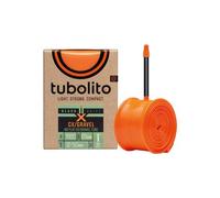 Chambre a air renforcee tubolito x tubo cx gravel all 700 mm presta 60 mm valve noire