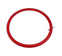 Chambre à air rouge pour vélo TPU 27,5" 48 mm pour valve Presta pour une | Couleur rouge vif, construction haute durabilité, longue durée de vie, taille de 69,8 cm, résistant aux perforations