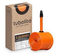 Chambre à air S-Tubo - CX/gravel - 700c/28" - valve 42mm - orange