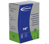 Chambre à air - Schwalbe - AV3 - 16x1,75-2,40 - Valve Schrader 40 mm - Noir