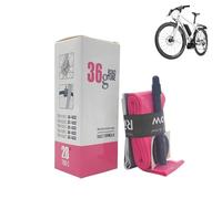 Chambre à air Slime Bike - Intérieur Robuste résistant aux épines, vélo de Remplacement léger | Buse en métal Faite en Caoutchouc butyle de qualité de Mastic de Perforation pour 24C