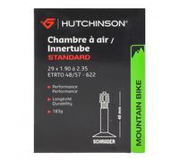 HUTCHINSON - Chambre À Air - VTT - Standard - Résistance Et Anti-Crevaison - Valve Schräder - Épaisseur 0.9 mm - 48 MM - 29 x 1,90 - 2,35, Noir