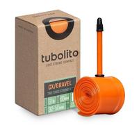 Tubolito Cx/gravel All Presta 60 Mm Inner Tube Orange 700C / 30-47