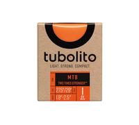 Tubolito Tuo-mtb Presta 42 Mm Inner Tube Orange 27.5-29´´ / 1.8-2.5