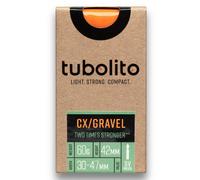 Chambre à air Tubo - CX/gravel - 700c/28" - valve 42mm - orange