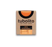 Tubolito Tubo Presta 42 Mm Inner Tube Noir 26´´ / 1.80-2.50 Orange