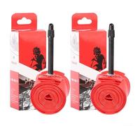 Chambre à air ultra légère en TPU 700 x 23 C pour vélos de route, joint sécurisé et résistance à la température améliorée (valve de 65 mm)