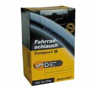 Chambre à air valve Dunlop Continental Compact 20x1 1/4-1,75 Noir