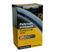 Chambre à air valve Dunlop Continental Compact Wide 24x1.90-2.125 40 Mm Noir