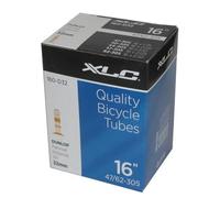 XLC Tube de vélo 16 x 1,75–2,125 (47/62-305) DV 32 mm Mixte Noir