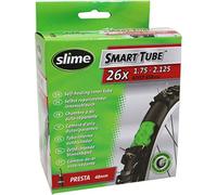 Chambre à air valve Presta avec liquide anti-crevaison Slime 26 x 1.75-2.10 Noir
