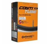 Continental Chambre à air City/Trekking Tour 26 (650C) Slim Mixte Noir 28/32-559/597