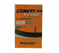 Chambre à air valve Schrader Continental Tour 26x1 1/8-1,75 Noir