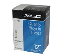 XLC Chambre à air 2508120200 – valve Schrader AV 33 mm – Noir