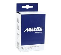 Chambre à air valve standard coudee 45 degrés Mitas Noir