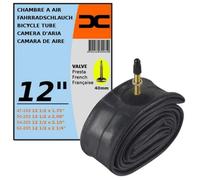 Chambre A Air Velo 12 1/2 X 2 1/4" (47/62-203) Valve Presta 40mm Route Ville Vtt Multicolore