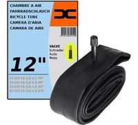 Chambre A Air Velo 12 1/2 X 2 1/4" (47/62-203) Valve Schrader 35mm Vtt Route Multicolore