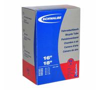 Schwalbe – Chambre à air de vélo – 318586 SV4 16x1 3/8 – Valve Presta 40 mm – Noir