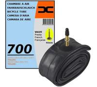 Chambre A Air Velo 700x25c 28c (25/28-622) Valve Presta 40mm Route Course Multicolore