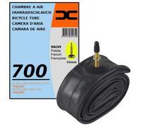 Chambre A Air Velo 700x25c 28c (25/28-622) Valve Presta 50mm Route Course Multicolore