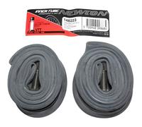 Chambre à air vélo - Newton - 20 x 1.50-2.00 - Lot de 2 - Caoutchouc - Noir