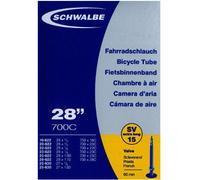 Chambre à air vélo Schwalbe 700 / 28 / 29 pouces ( 700 x 18-28 / Presta 60 mm )