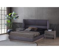 Chambre à coucher Ensemble de luxe Lit complet 2x Table de nuit Moderne 3pcs Nouveau
