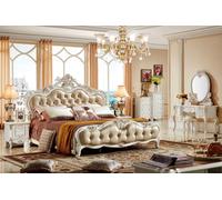 Chambre à coucher Set Blanc Design Elégant 2x Commode Meubles Classiques Luxe 2pcs.
