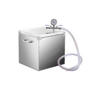 Chambre a Vide Chambre à Vide de 2, 3, 6 Ou 10 Gallons pour Le Moulage en Résine, Cuve Sous Pression de Débullage pour Éliminer Toutes Les Bulles(2 Gallon/7L)
