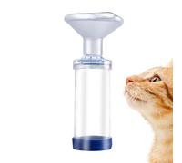 Chambre aérosol pour animaux de compagnie, inhalateur à chambre aérosol pour chats/chiens,Entretoise portable efficace avec valve d'inhalation à faible résistance - Inhalateur à chambre d'aérosol pour
