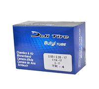 chambre air cyclo 17" 2 1/4x17 vs deli (valve droite filetee) avec ecrou