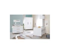 Chambre bébé complète Ole lit 70x140 commode armoire 3 portes