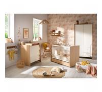 Chambre bébé duo lit 60x120cm + commode Vanille