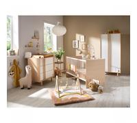 Chambre bébé duo lit 70x140cm + commode Nature