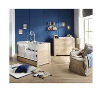 Chambre bébé duo lit + commode antonin bois