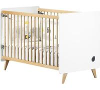 Chambre bébé duo OSLO - Lit 120x60 + Commode a langer 2 tiroirs gouttes - SAUTHON
