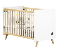 Chambre Bébé Duo Oslo - Lit 120x60 + Commode A Langer 2 Tiroirs Gouttes - Sauthon