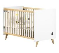 Chambre bébé duo OSLO - Lit 120x60 + Commode a langer 2 tiroirs gouttes - SAUTHON G