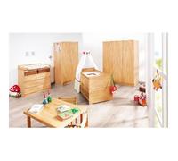 Pinolino Chambre De Bb Natura Large 3 Pices Lit De Bb Volutif Commode Langer Large Armoire 2 Portes