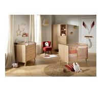 Chambre bébé trio - Lit 120 x 60 cm + Commode 3 tiroir + Armoire - Arty - SAUTHON