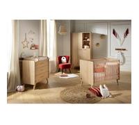 Chambre bébé trio - Lit 120 x 60 cm + Commode 3 tiroir + Armoire - Arty - SAUTHON