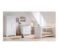 Chambre complète 2 portes Vox - Ova - 124,5 x 65 x 86cm - Blanc