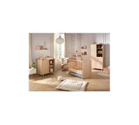 Chambre bébé complète: lit bébé, commode à langer et armoire - sam beige TU